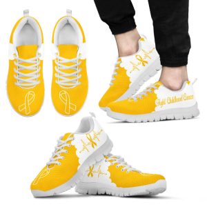 Fight Childhood Cancer Sneakers, Running Shoes, Shoes For Women, Shoes For Men, Custom Shoes, Low Top Shoes, Customized Sneaker, Mens, Womens, Kids Shoes