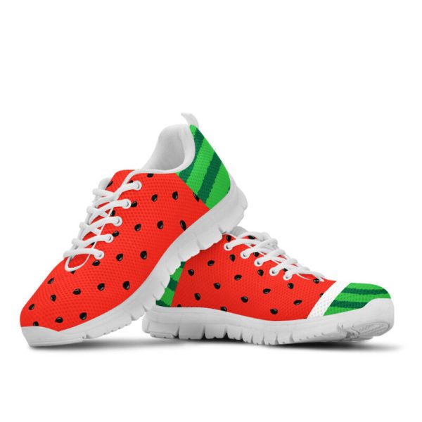 Watermelon Shoes Sneakers, Running Shoes, Shoes For Women, Shoes For Men, Custom Shoes, Low Top Shoes, Customized Sneaker, Mens, Womens, Kids Shoes
